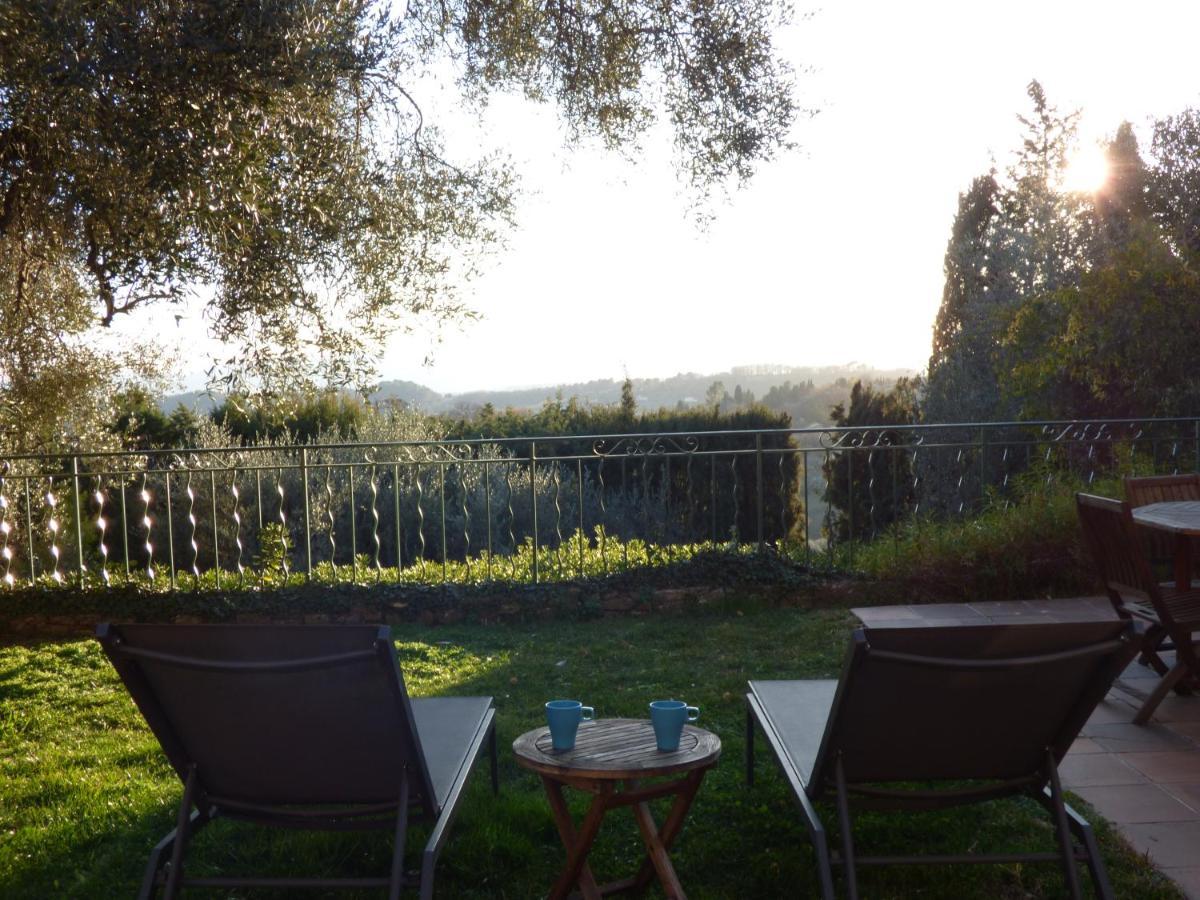 Apartment Cezanne With Heated Pool And Private Garden Châteauneuf-Grasse Kültér fotó