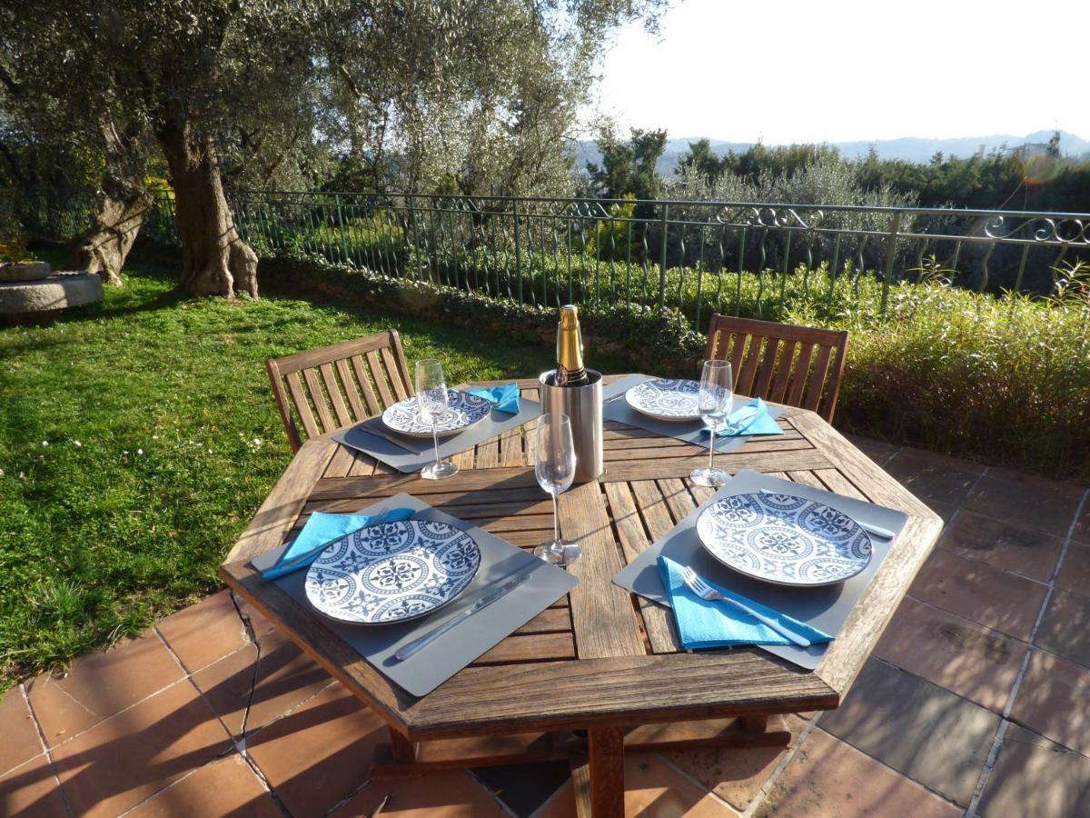 Apartment Cezanne With Heated Pool And Private Garden Châteauneuf-Grasse Kültér fotó