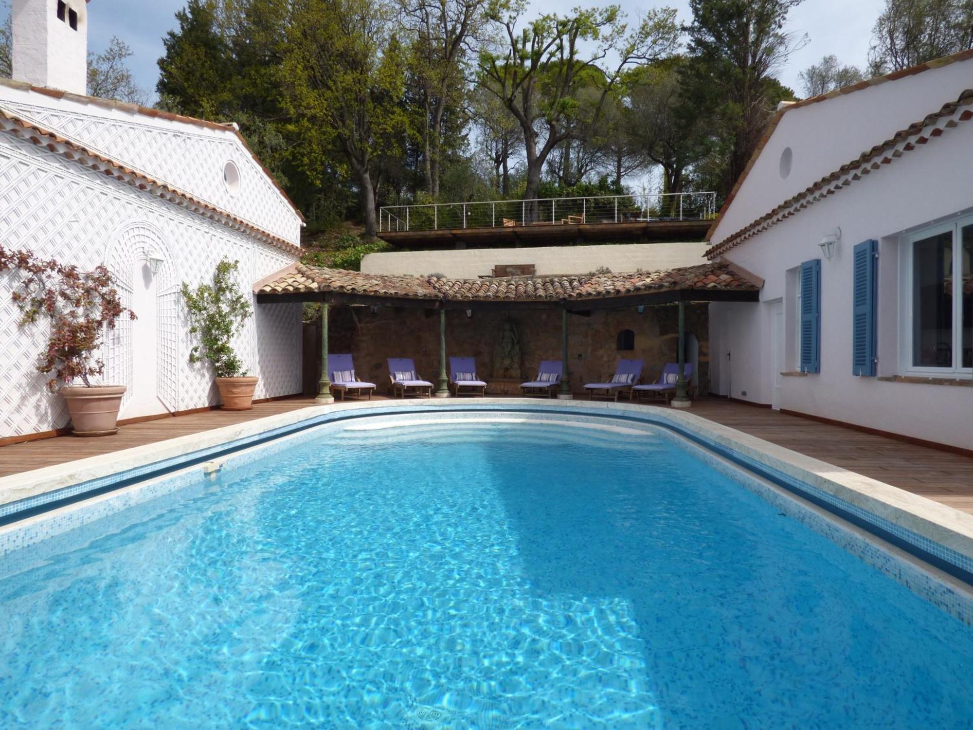 Apartment Cezanne With Heated Pool And Private Garden Châteauneuf-Grasse Kültér fotó